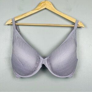 ThirdLove light purple Everyday Lace Plunge underwire bra, 36G.
